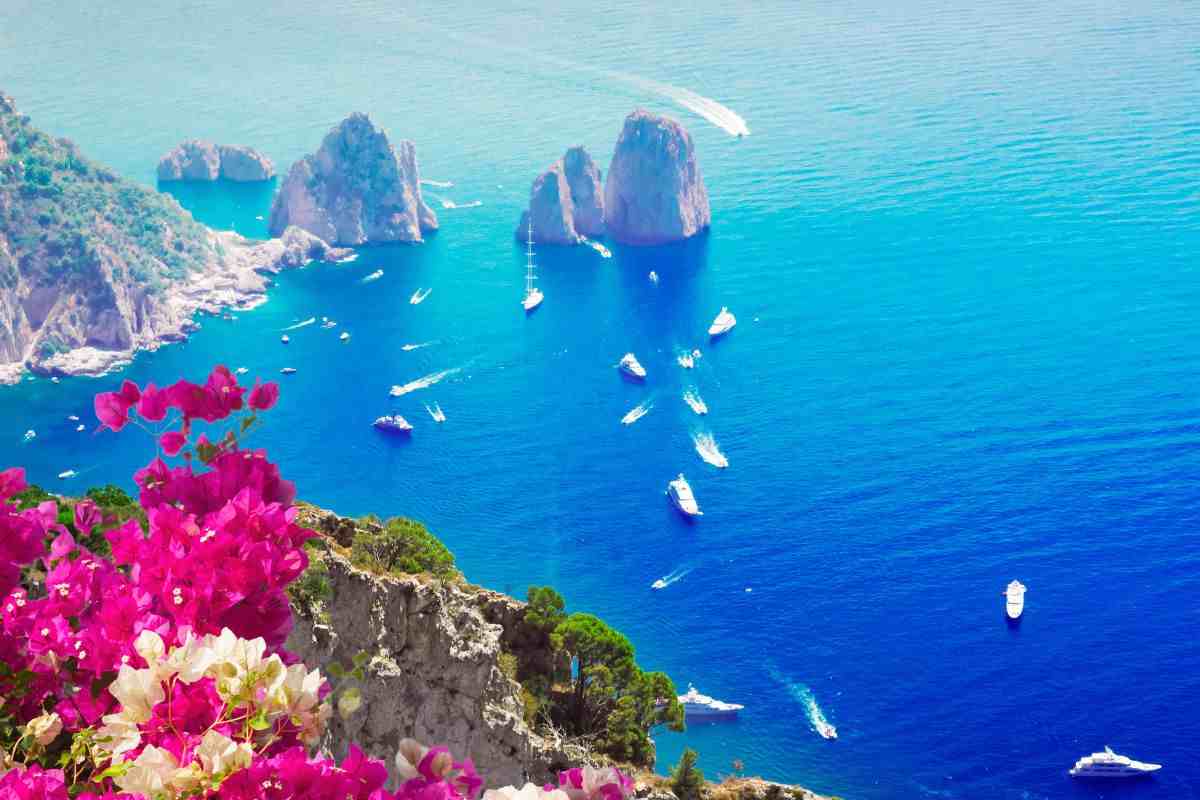 Le splendida vista sul golfo